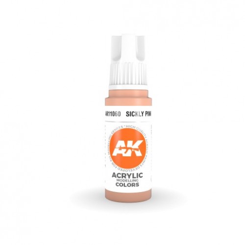 AK Interactive 3rd Gen Acrylic Sickly Pink 17ml AK11060